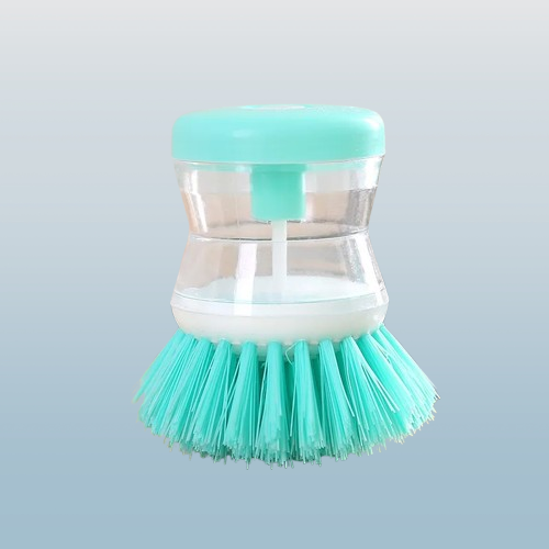 Multifunctional Liquid Dispensing Cleaning Brush