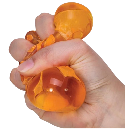 NeeDoh Magma Smack Light-Up Squeeze Ball – Lava Meteor Fidget Toy