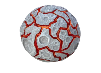 NeeDoh Magma Smack Light-Up Squeeze Ball – Lava Meteor Fidget Toy