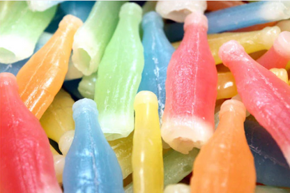 Nik-L-Nips Original Wax Bottles Candy, 2-Pack (16 Pieces Total)