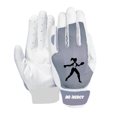 No Mercy Women Softball Batting Glove