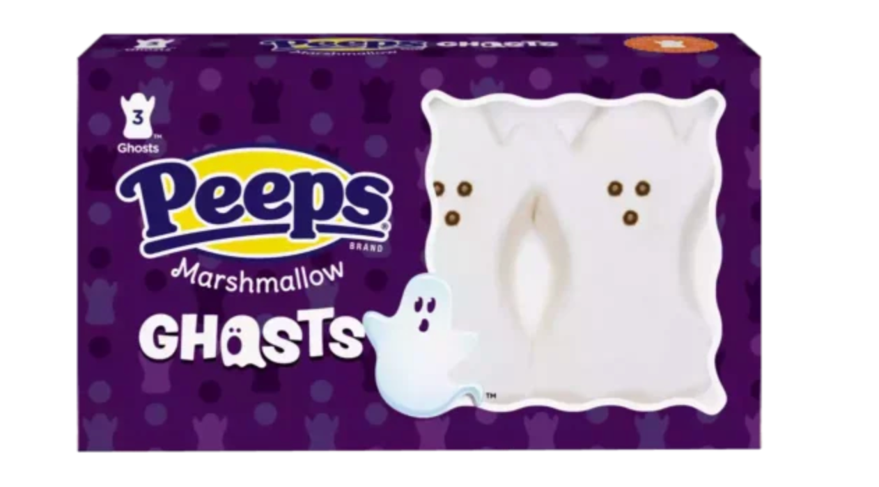 Peeps® Halloween Marshmallow Candy Variety Pack – 4 Assorted Seasonal Designs (12 Total Marshmallows)