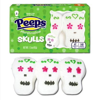 Peeps® Halloween Marshmallow Candy Variety Pack – 4 Assorted Seasonal Designs (12 Total Marshmallows)
