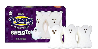Peeps® Halloween Marshmallow Candy Variety Pack – 4 Assorted Seasonal Designs (12 Total Marshmallows)