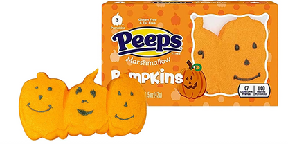 Peeps® Halloween Marshmallow Candy Variety Pack – 4 Assorted Seasonal Designs (12 Total Marshmallows)
