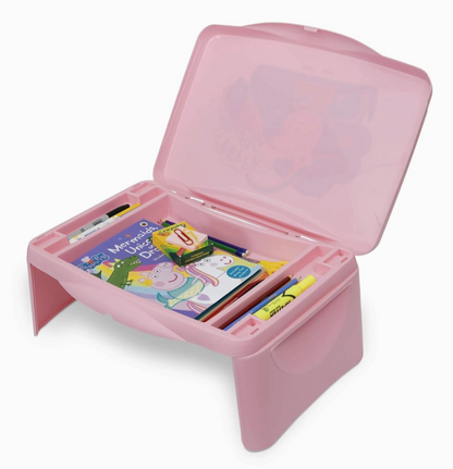 Peppa Pig Portable Kids Lap Desk with Storage Compartment