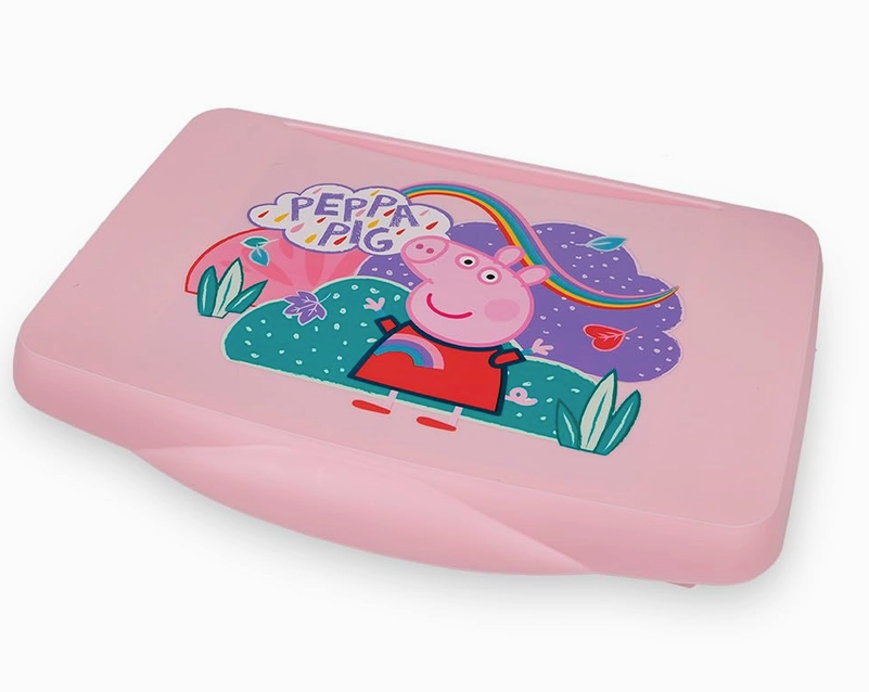 Peppa Pig Portable Kids Lap Desk with Storage Compartment