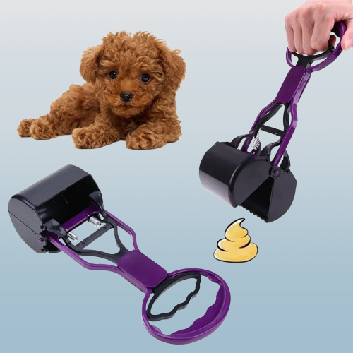Portable One-Hand Pooper Scooper – Compact Waste Grabber for Dogs