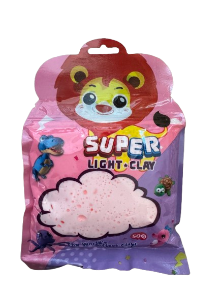 Super Light Clay Modeling Toy Soft Air Dry Clay for Kids