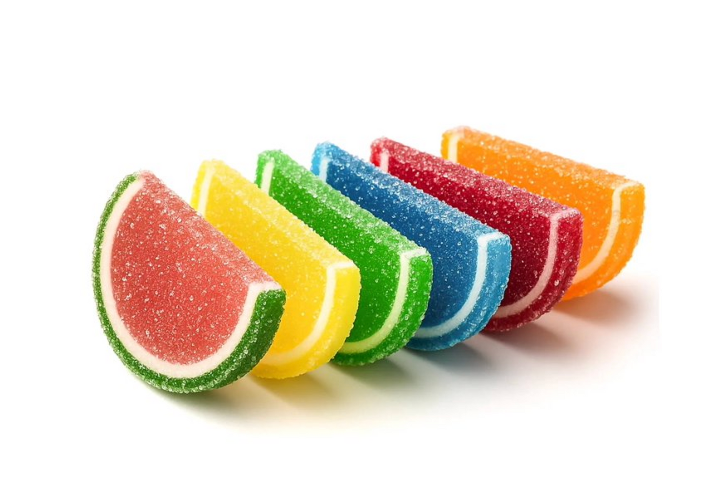 Assorted Fruit Slices Wrapped Candy – 2 Bags (30 Individually Wrapped Fruit Slices, 1 lb Total)