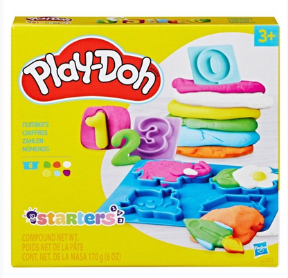 Play-Doh Starters Learning Playset Assortment – Numbers, Letters, Shapes or Animals