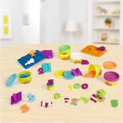 Play-Doh Starters Learning Playset Assortment – Numbers, Letters, Shapes or Animals