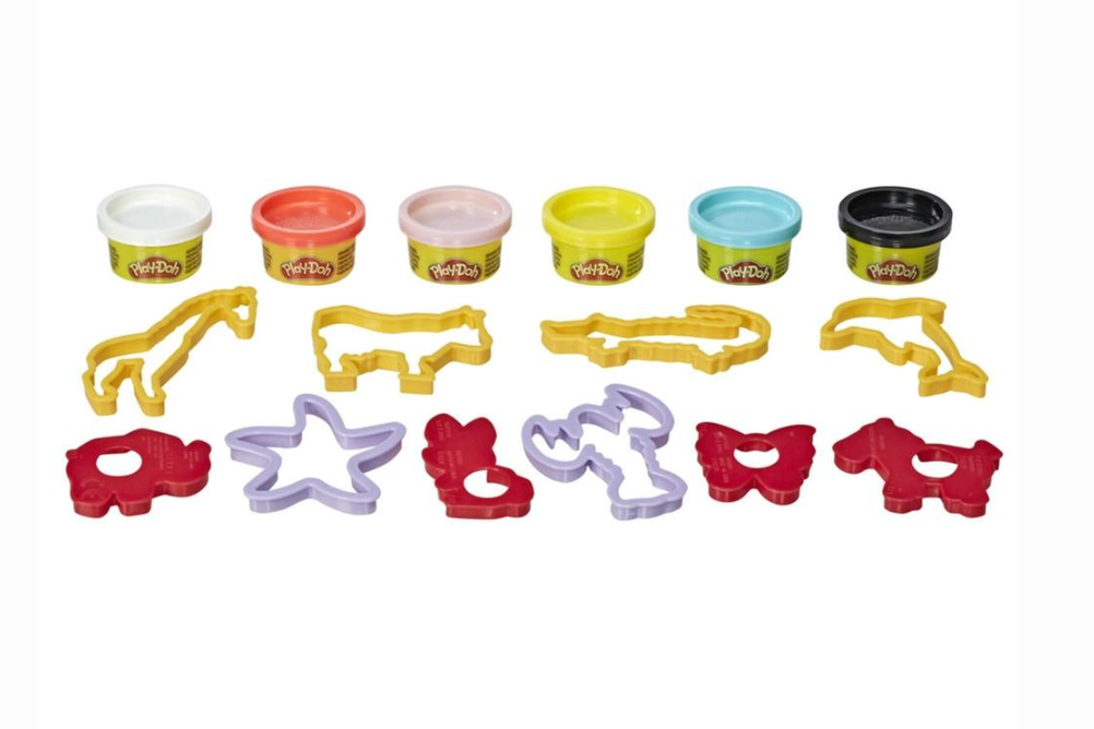 Play-Doh Starters Learning Playset Assortment – Numbers, Letters, Shapes or Animals