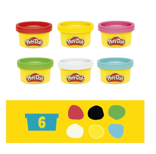 Play-Doh Starters Learning Playset Assortment – Numbers, Letters, Shapes or Animals