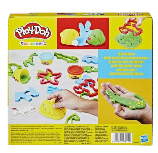 Play-Doh Starters Learning Playset Assortment – Numbers, Letters, Shapes or Animals