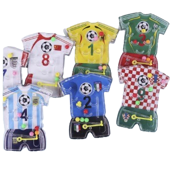 8-Pack Handheld Bead Maze Game - Soccer