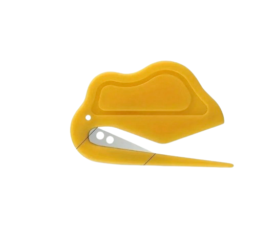 Portable Envelope Opener with Concealed Blade – Compact Letter & Package Paper Cutter
