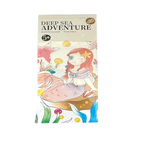 Pocket Watercolor Painting Book for Kids