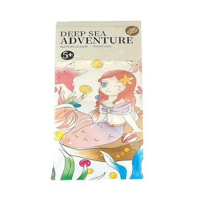 Pocket Watercolor Painting Book for Kids