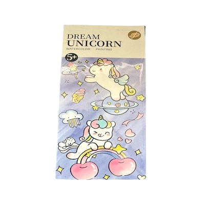 Pocket Watercolor Painting Book for Kids