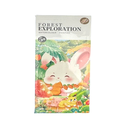Pocket Watercolor Painting Book for Kids