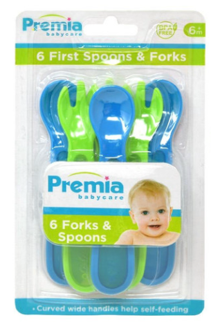 Premia Baby 6 PC Forks & Spoons