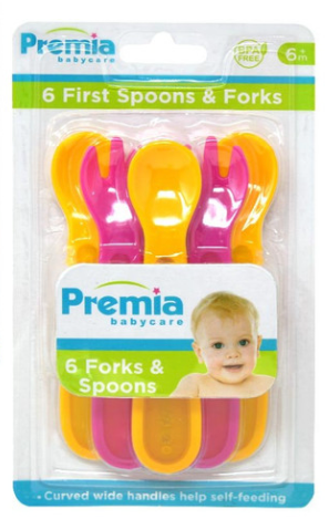 Premia Baby 6 PC Forks & Spoons