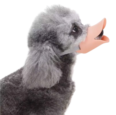 Adjustable Duck-Bill Dog Muzzle – Soft Silicone Pet Mouth Cover