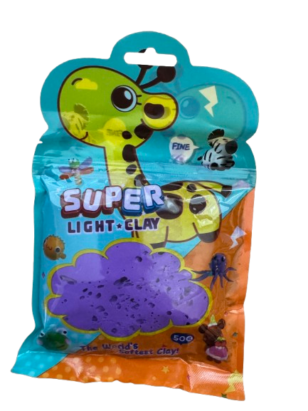 Super Light Clay Modeling Toy Soft Air Dry Clay for Kids