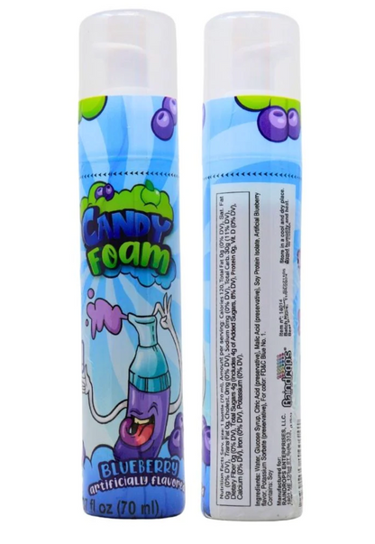 Raindrops Candy Foam Spray Candy, 2.37oz (70ml) Bottles – 2 Pack