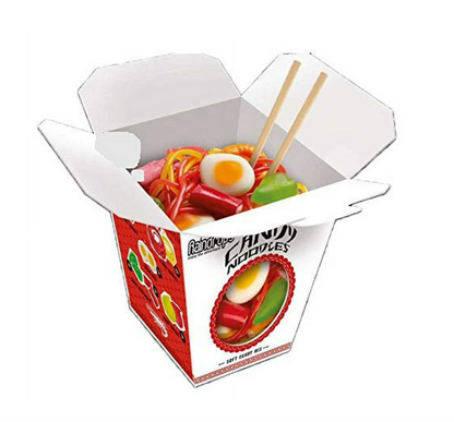Raindrops Mini Gummi Noodles Soft Candy Mix 1.2oz 2-Pack