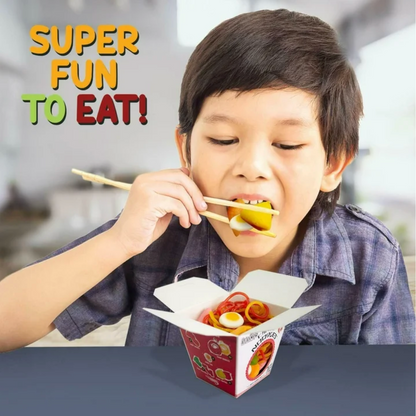 Raindrops Mini Gummi Noodles Soft Candy Mix 1.2oz 2-Pack