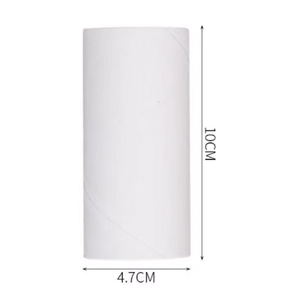 Manual Reusable Lint Roller with Extra Sticky Refill Roll for Pet Hair, Dust & Lint Removal