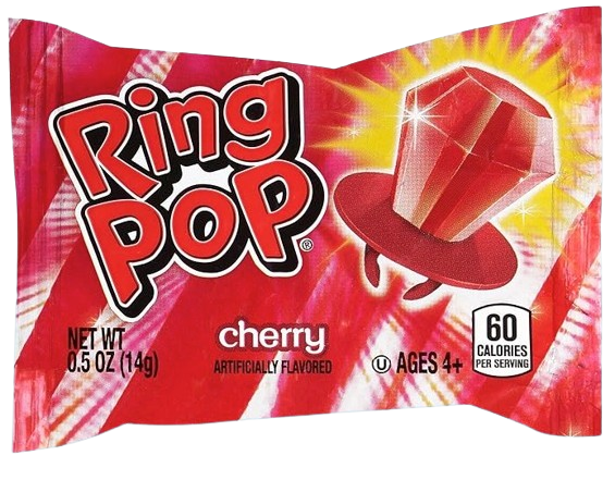 3-Pack Ring Pop Lollipop Candy