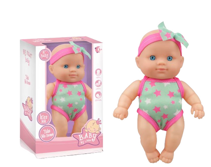 8.5-Inch Doll Toy with Headband and Swim Outfit