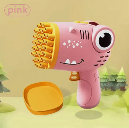 40-Hole Children’s Electric Bubble Gun Toy – Colorful Bubbles for Outdoor Fun