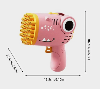 40-Hole Children’s Electric Bubble Gun Toy – Colorful Bubbles for Outdoor Fun
