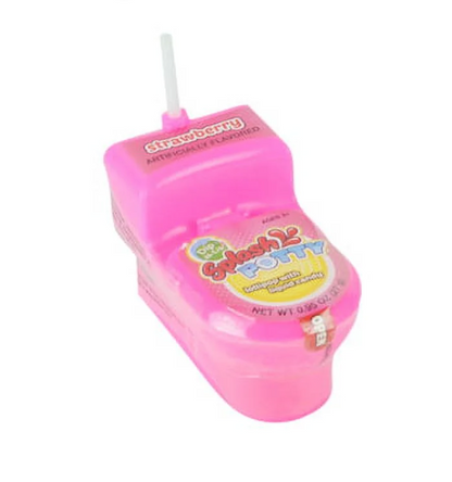 Dip-N-Lik Splash Potty Lollipop Candy Toy – 0.55 oz - 3 Pack