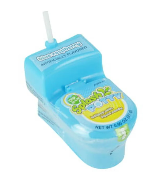 Dip-N-Lik Splash Potty Lollipop Candy Toy – 0.55 oz - 3 Pack