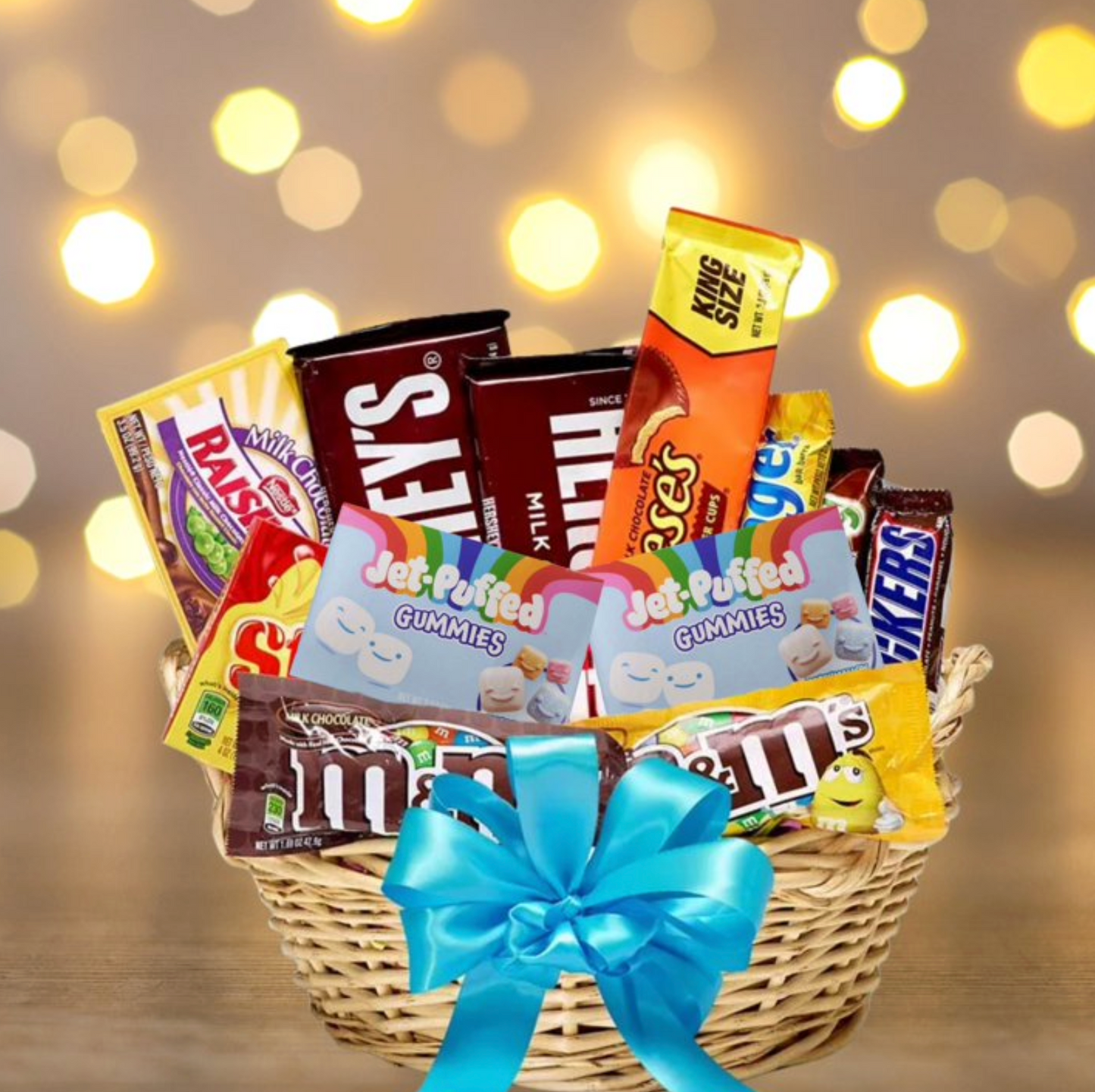 Jet-Puffed Marshmallow Flavored Gummies Candy – 2 Pack (3 oz Each)