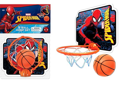 Marvel Ball Hoop Set Playset – 6.4" x 9"
