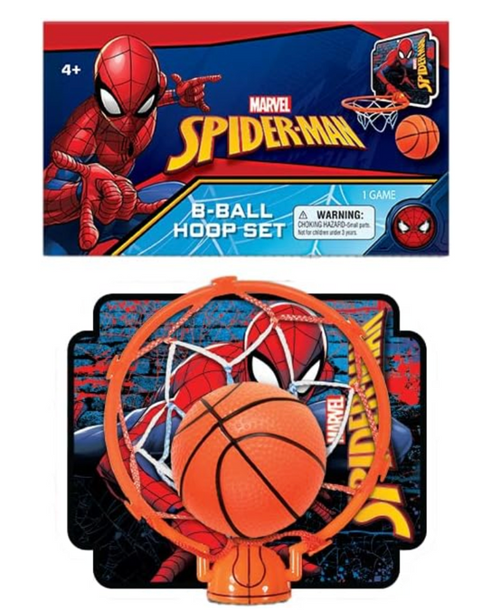 Marvel Ball Hoop Set Playset – 6.4" x 9"
