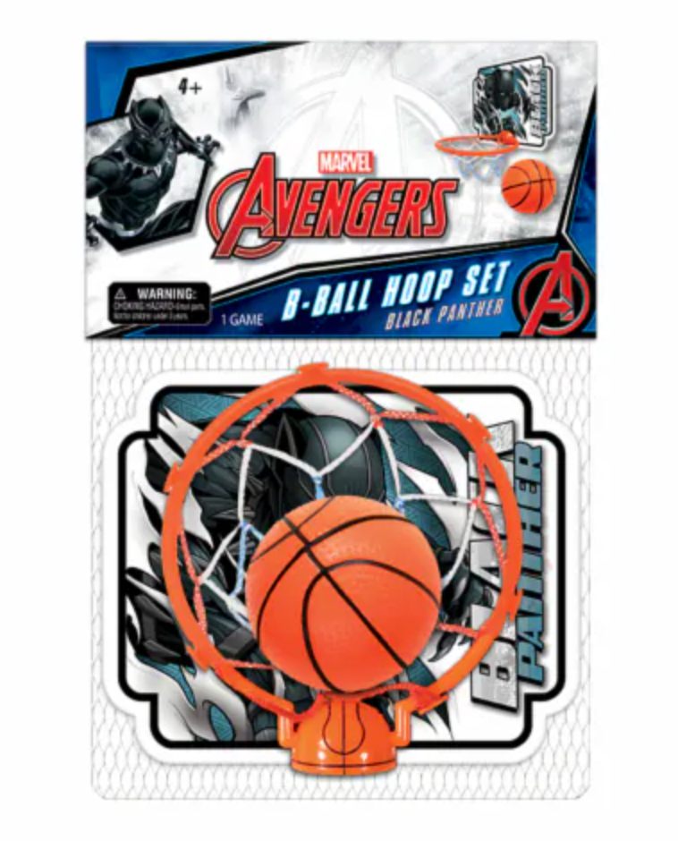 Marvel Ball Hoop Set Playset – 6.4" x 9"