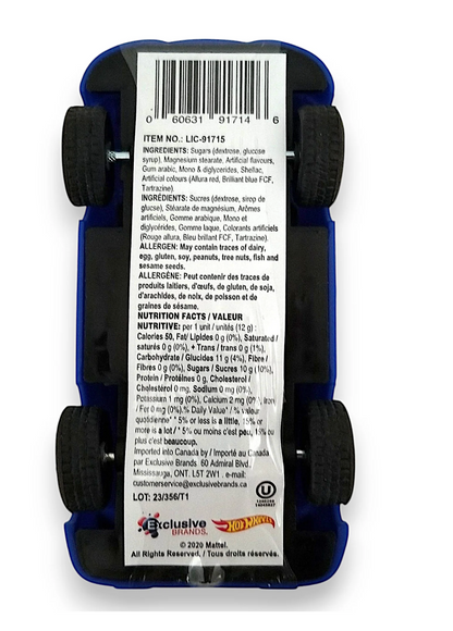 Sweet Racer™ Candy-Filled Toy Car – 0.42 oz Sweet Treat Inside - 3 Pack