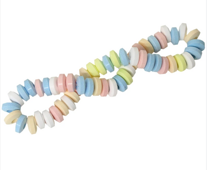 Candy Necklace – 10-Pack Assorted Fruity Candy Jewelry