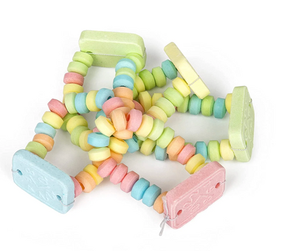 Candy Watch – Edible Candy Bracelet Treat, 4-Pack