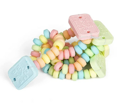 Candy Watch – Edible Candy Bracelet Treat, 4-Pack
