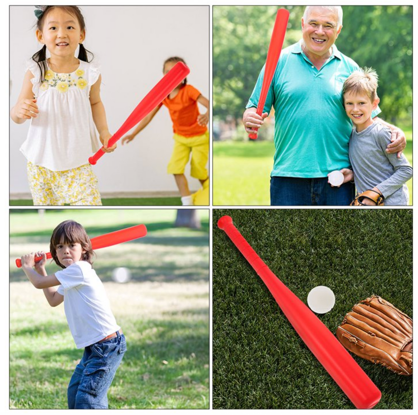 22" Toddler Bat & Ball Set – Lightweight Outdoor Play Toy