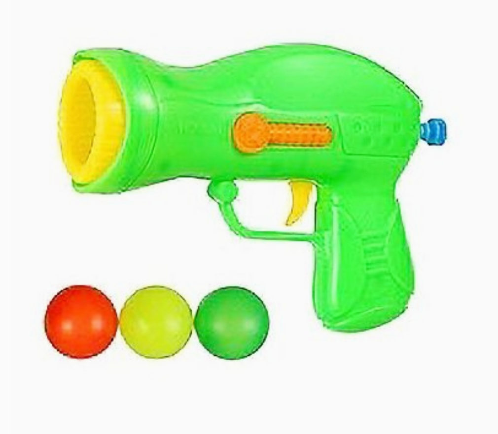 Lightweight Ball Gun Toy with Soft Foam Balls
