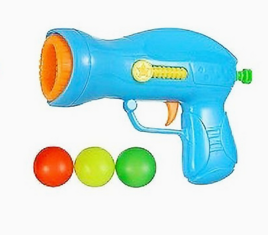 Lightweight Ball Gun Toy with Soft Foam Balls